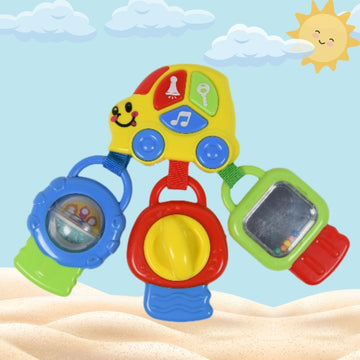 KIPA Toddyz Companion - Multisensory Activity Car Key Toy Set for Kids: Safe, Non-Toxic, Battery Operated, BIS Tested