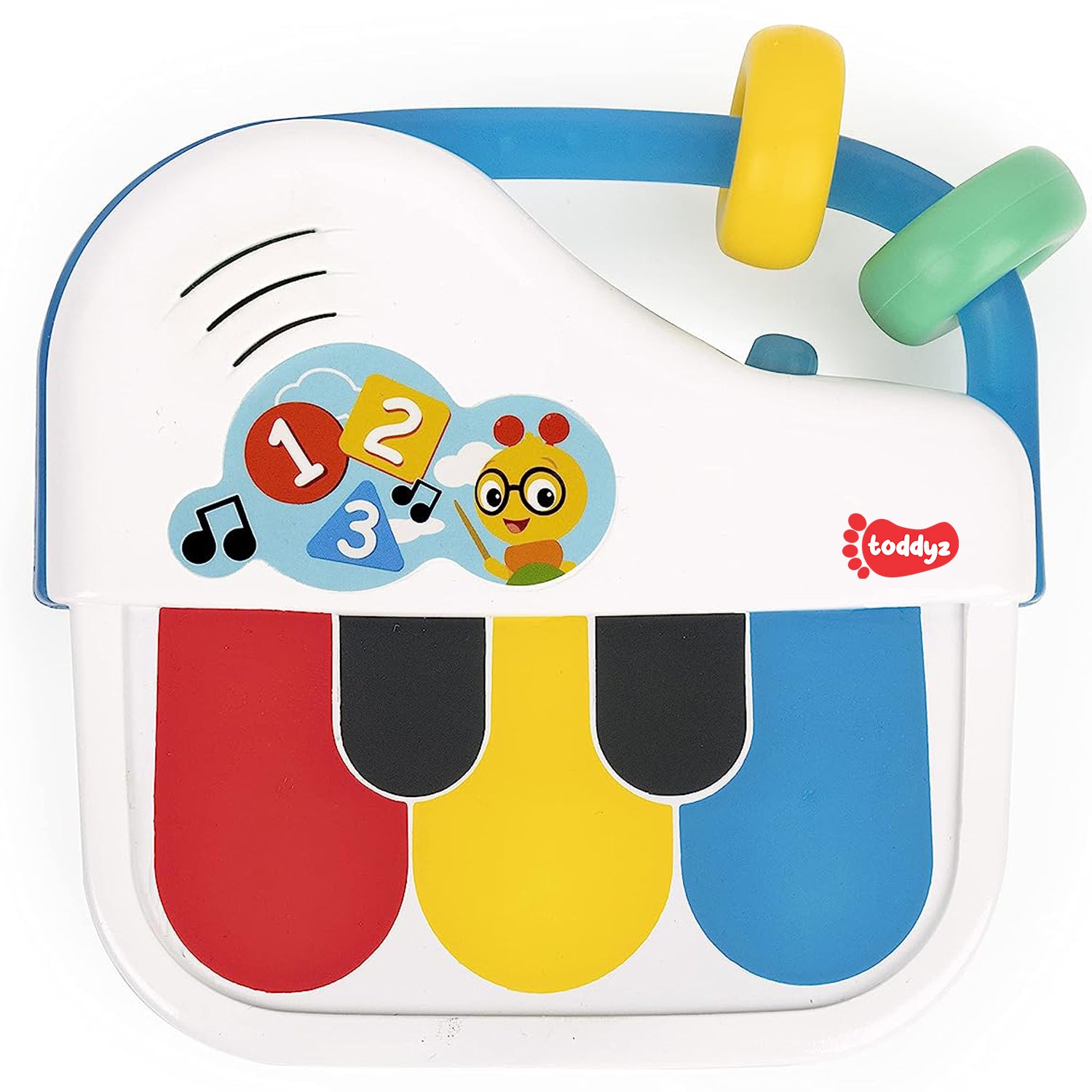 Toddyz Petit Piano Musical Toy: Magic Touch Technology, Shapes, Numbers, Ages 0 Months+