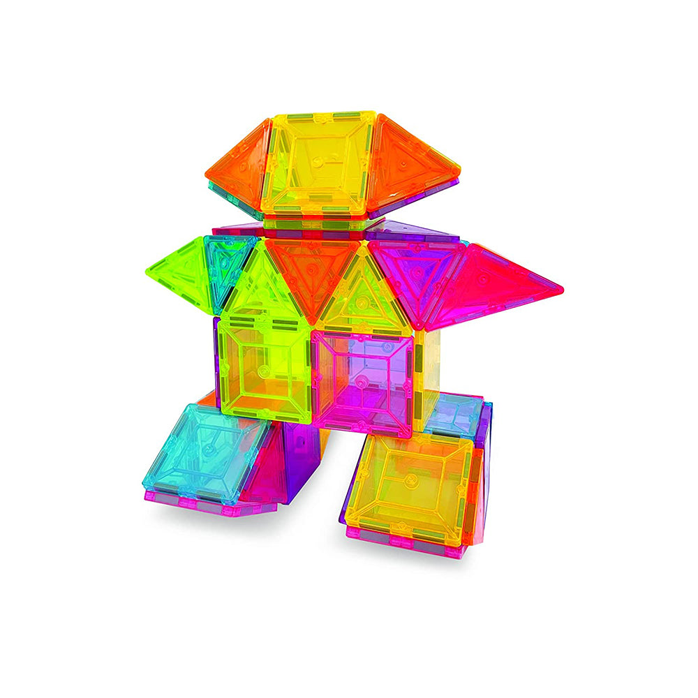 KIPA GAMING MagPlay 32pcs Magnetic Tiles Building Blocks Toys with Sto