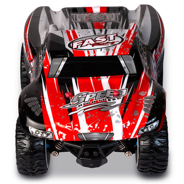 Kipa Gaming Rowdie Rodie Drifting Off-Road Remote Control Car | 2GHz Controller System RC Car | 1:24 Scale 2WD Racing Car for Kids | Boys 3+ Years - Red